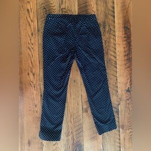 Lauren Ralph Lauren polka dot ankle pants academia office